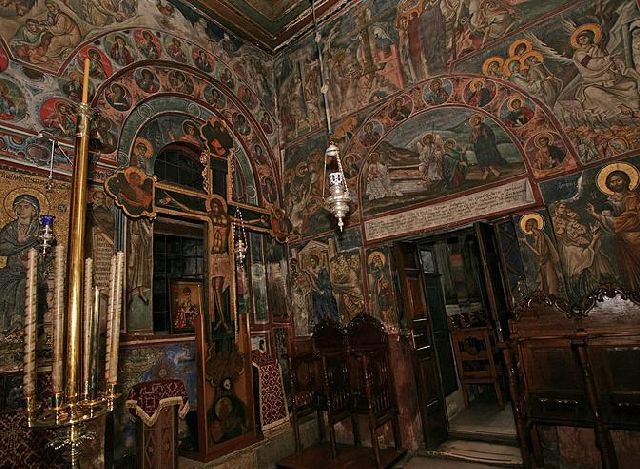 Ватопедский монастырь, притвор кафоликона
